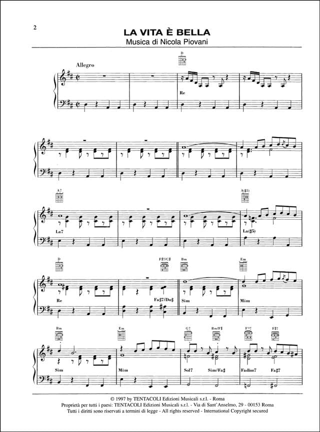 La vie est belle Film la Vita E Bella La vie est belle Film la Vita E Bella