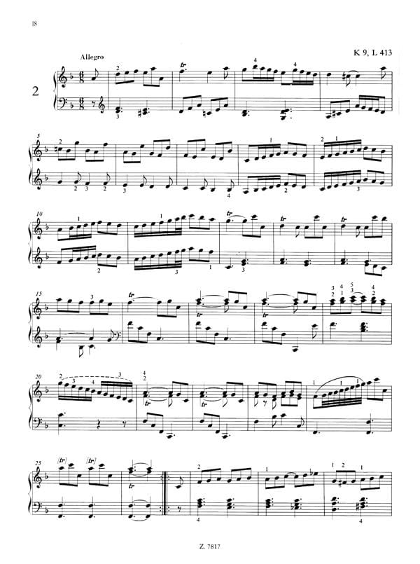 Sonates Volume 1 Scarlatti Partition Laflutedepan Com