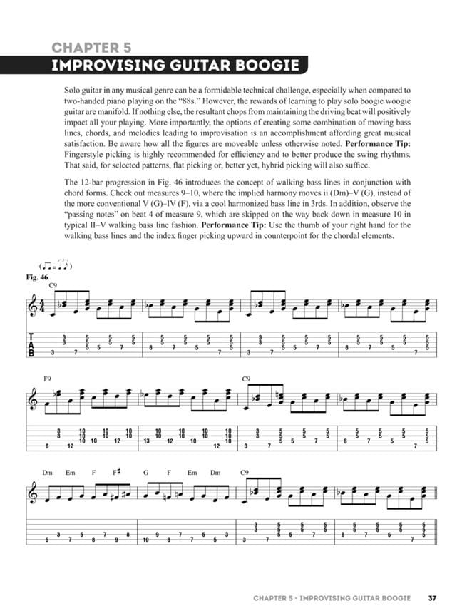 Dave Rubin How to Play Boogie Woogie Guitar Partition diarezzo.fr