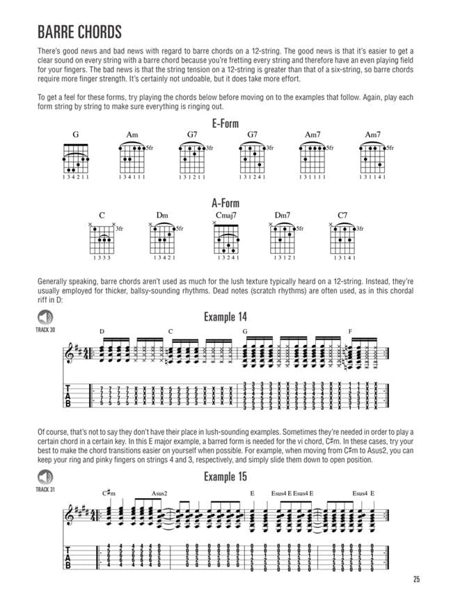 Chad Johnson Hal Leonard 12String Guitar Method Partition di