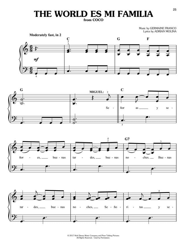 La Belle Et La Bete Piano Facile