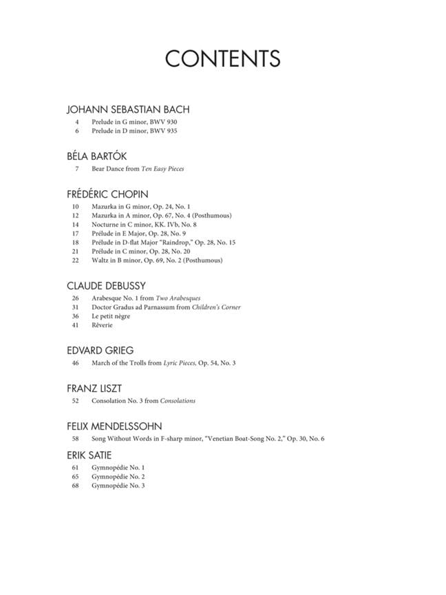 Selected Piano Masterpieces U2013 Early Intermediate Level By Various - Piano Solo - Sheet Music | Sheet Music Plus