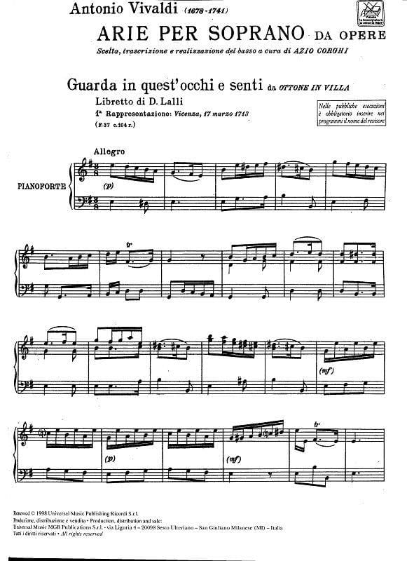 vivaldi soprano arias vivaldi soprano arias